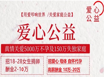 娄星捐卵助孕生子 爱心志愿者招募